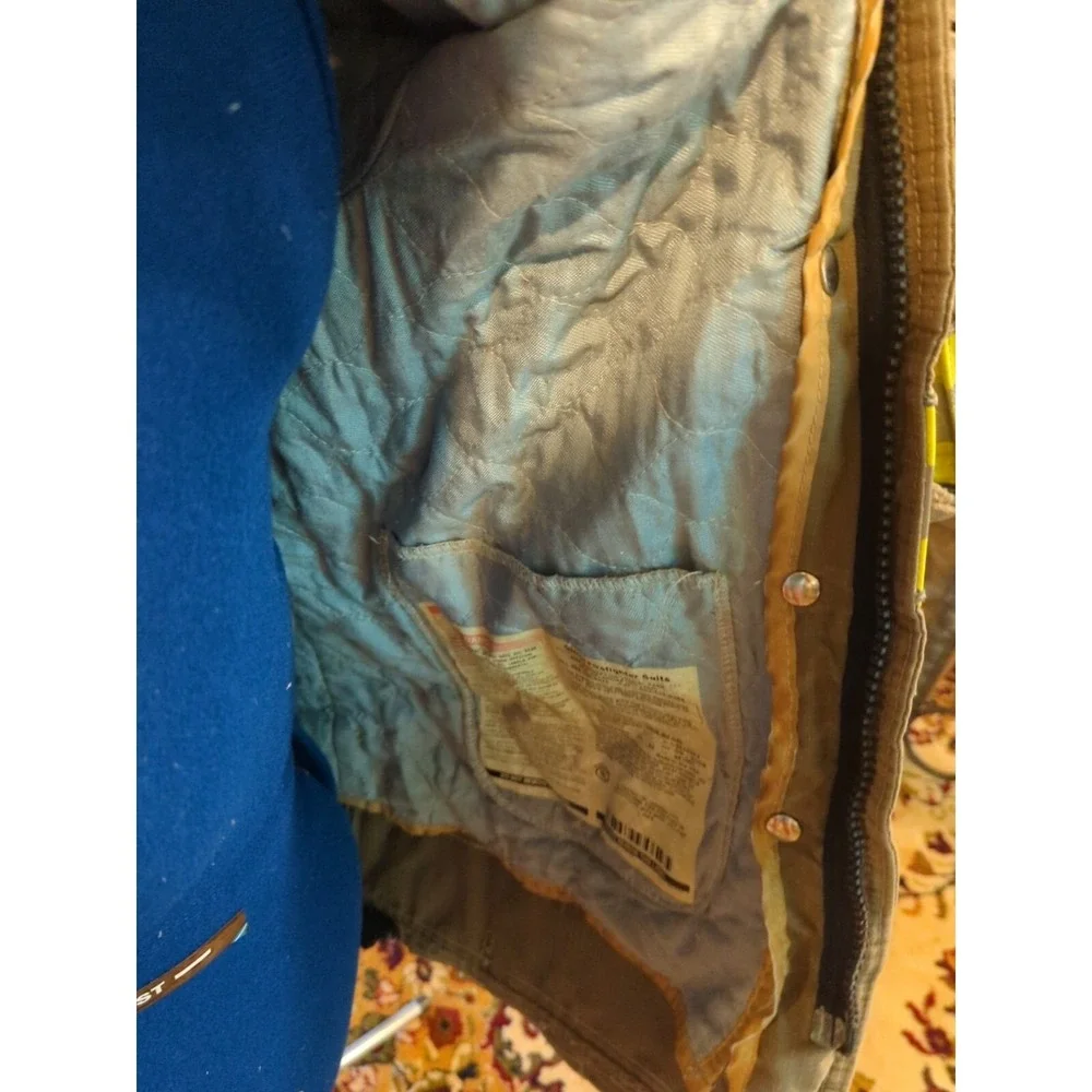 Vintage Retired Firefighter‎ Turnout JACKET FIRE COAT USED Size 40 X 32
